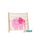 Libreria Frontale 3 Sprouts Elefante Rosa