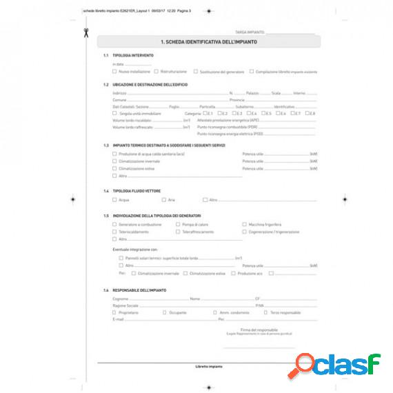 Libretto impianto climatizzazione Emilia Romagna - 297 x