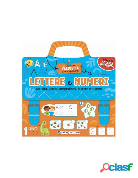 Libretto lettere e numeri - edizioni del borgo
