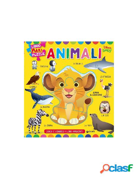 Libro maxi puzzle animali baby