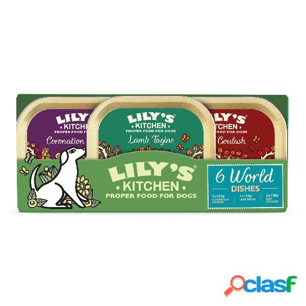 Lilys Kitchen Dog Adult World Dishes 6x150 gr