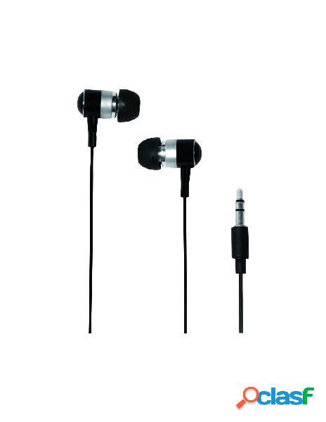 Logilink - auricolari cuffie stereo in ear nero