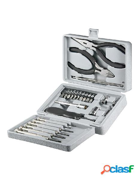 Logilink - mini valigetta set di strumenti universali da 25