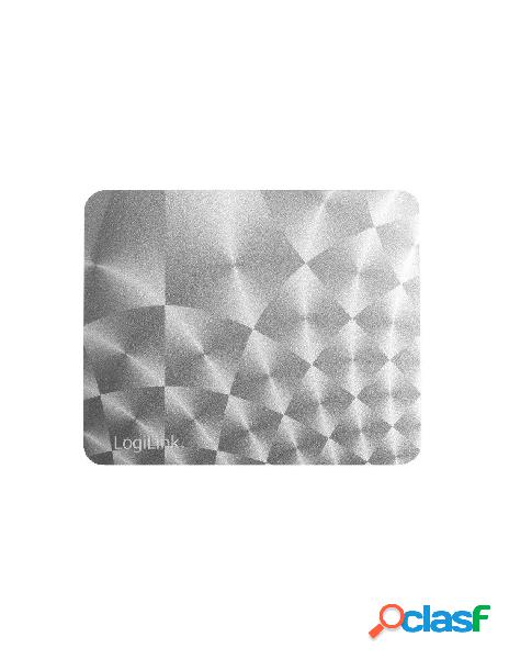 Logilink - mouse pad gaming ultra sottile acciaio