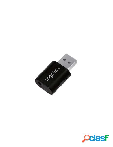 Logilink - scheda audio usb con presa 3.5 mm trrs