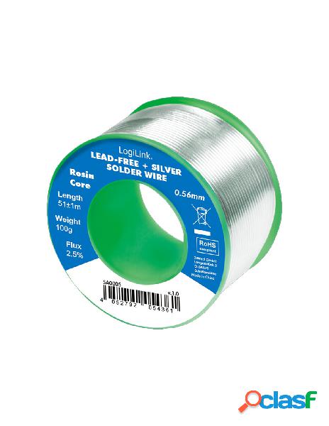 Logilink - stagno in rotolo per saldatura senza piombo