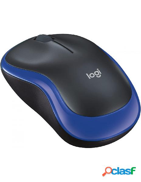 Logitech - logitech m185 mouse wireless blu