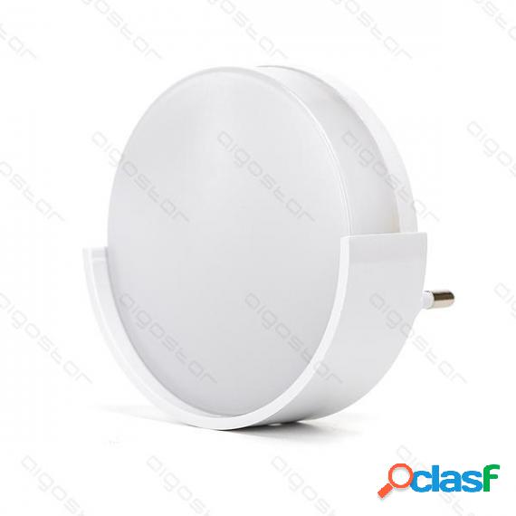 Luce Notturna Led 1W 40Lumen Con Sensore Giornonotte Mod.2