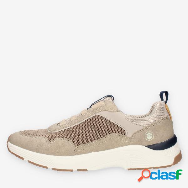 Lumberjack Travis Sneakers da uomo beige