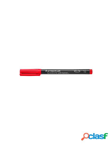 Lumocolor permanente punta superfine colore rosso