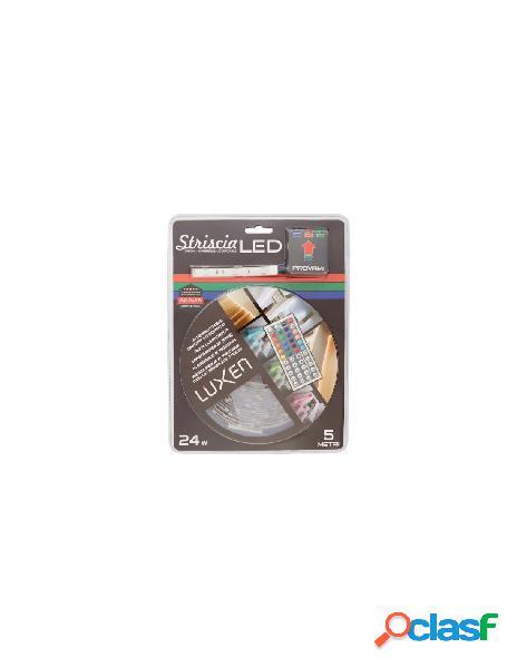 Luxen - luxen striscia led multicolor 24w