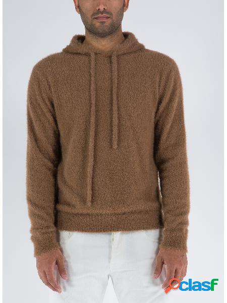 MAGLIONE CON CAPPUCCIO