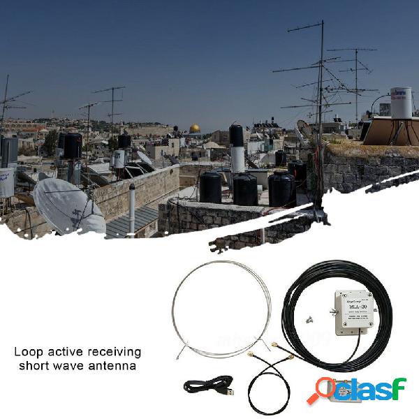 MLA-30 100kHz-30MHz Loop Antenna Active Ricezione onde corte