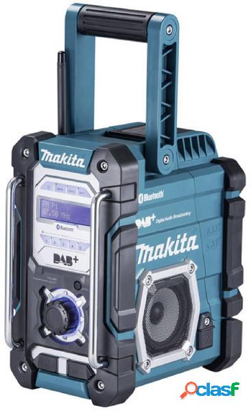 Makita Radio da cantiere DAB+, FM AUX, Bluetooth, USB