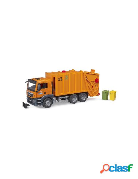 Man tgs camion trasporto rifiuti arancione