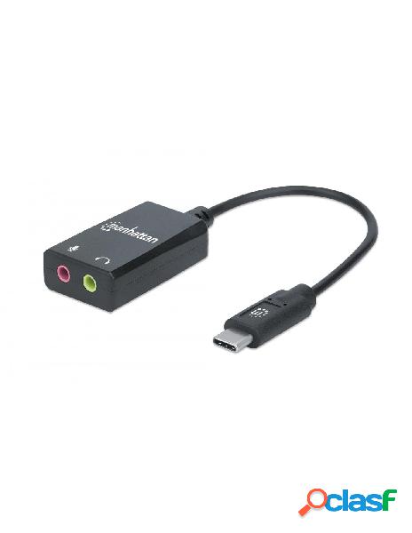 Manhattan - adattatore audio usb-c&trade