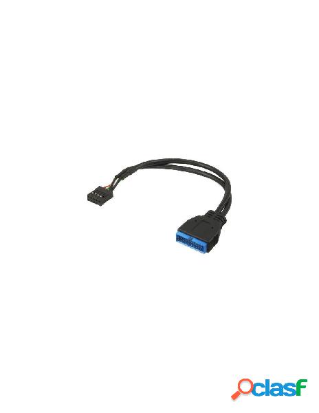 Manhattan - adattatore interno usb 3.0 2x10pin m / usb2.0
