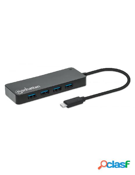 Manhattan - hub usb-c&trade 3.2 gen1 7 porte usb-a