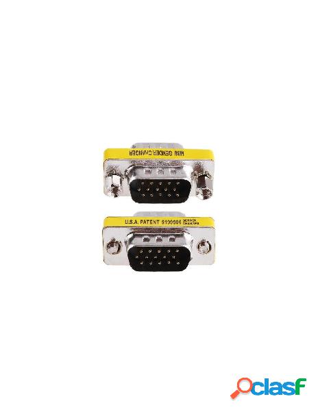 Manhattan - mini gender changer vga db 15 poli hd m/m