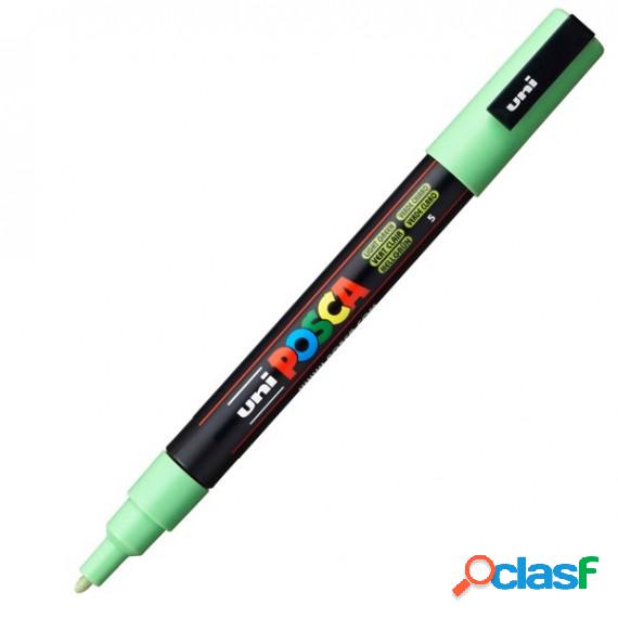 Marcatore Uni Posca PC3M - punta fine 0,9 - 1,3 mm - verde