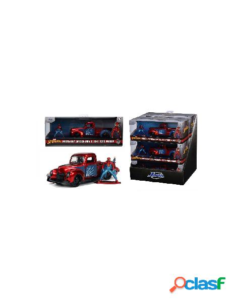 Marvel spider-man 1941 pick-up in scala 1:32 die-cast con