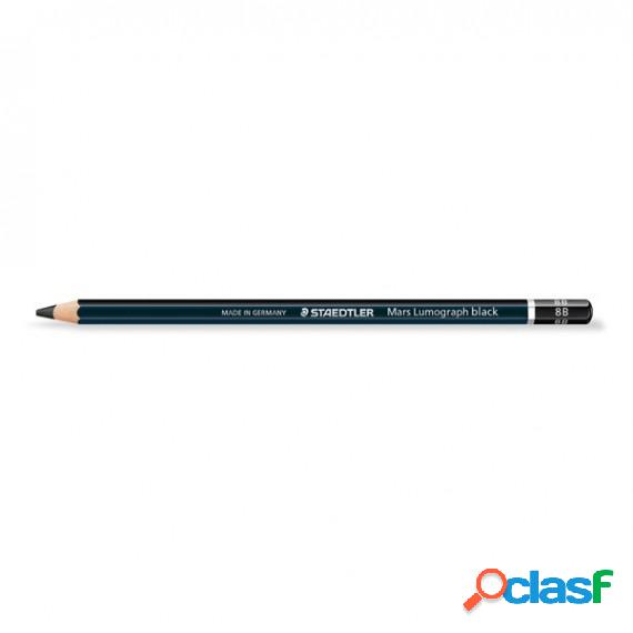 Matita di grafite tipo carboncino Mars Lumograph Black -