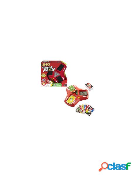 Mattel - carte da gioco mattel hcc21 uno triple play