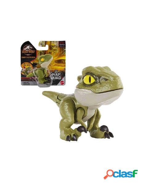 Mattel - mattel jurassic world snap squad velociraptor