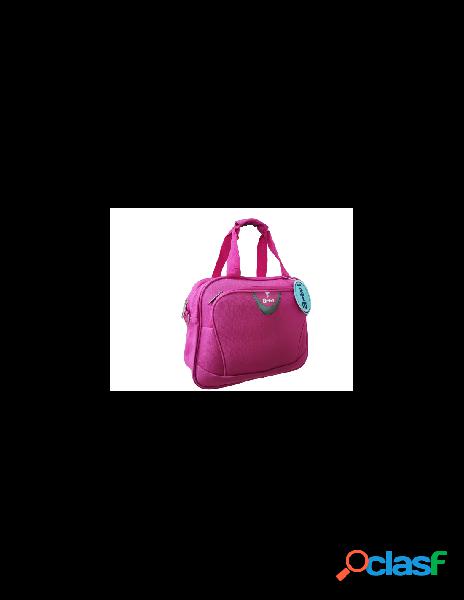 Mavi - mavi travel bag con tracolla rosa