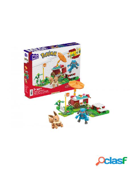 Mega bloks - pokemon picnic poke puff 163 pezzi