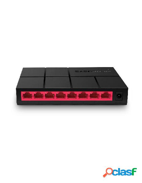 Mercusys - switch desktop 8-porte 10/100/1000mbps - mercusys
