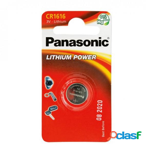 Micropila CR1616 - litio - Panasonic - blister 1 pezzo