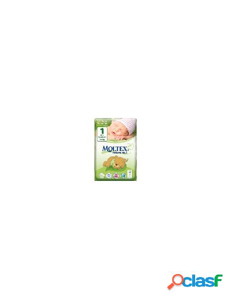 Moltex 1 newborn 2-4kg 22pz pure & nature pann.ecologico