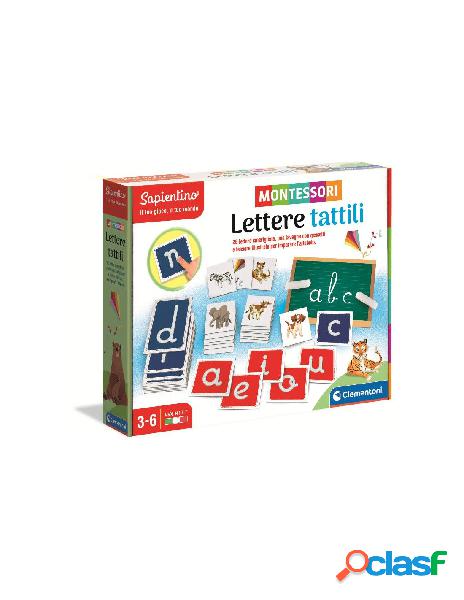 Montessori - lettere tattili