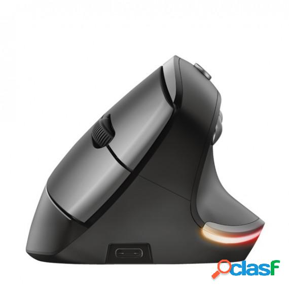 Mouse Bayo - ergonomico - wireless - ricaricabile - Trust