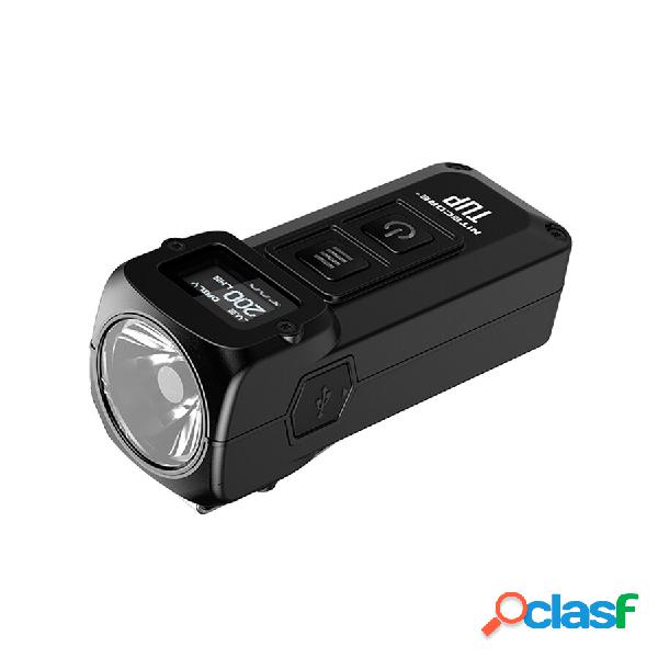 NITECORE TUP 1000LM Luminosità LED Portachiavi Torcia OLED