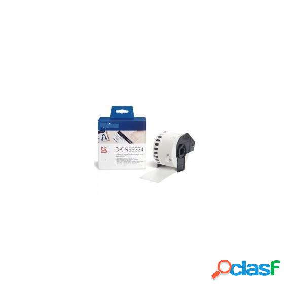 Nastro Dk55224 54Mmx30.48Metri Compatibili Bianche Rotolo