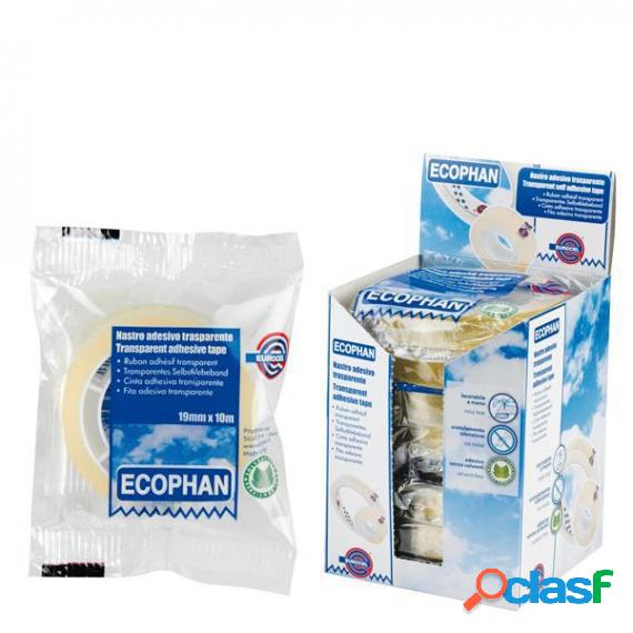 Nastro adesivo Ecophan - 19 mm x 10 mt - in caramella -
