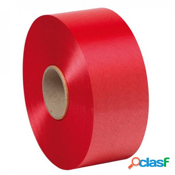 Nastro liscio 6800 - in polipropilene - 50mmx100mt - rosso