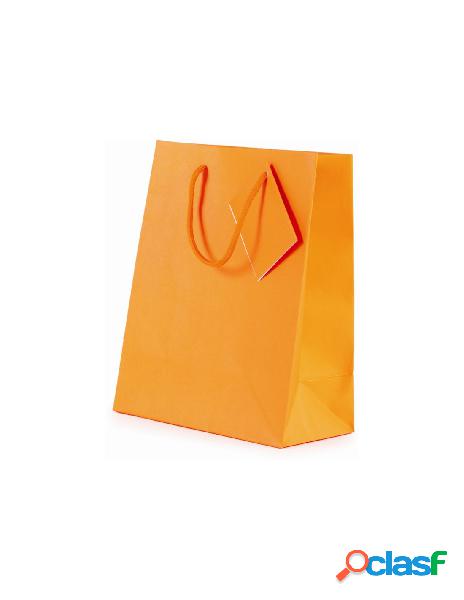 Natura bags 13x8x15cm 10pz polybag colore arancione