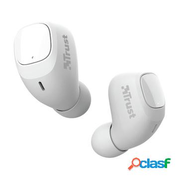 Nika compact auricolare bluetooth bianco