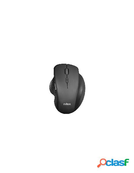 Nilox mouse wireless 3200 dpi 2.4g nxmowi3002 black