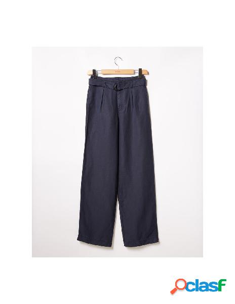 No brand - comptoir des cotonniers pantaloni larghi navy