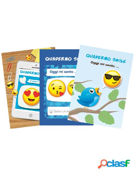 Nobrand - maxi quaderni a4 smile 1r 10 pezzi
