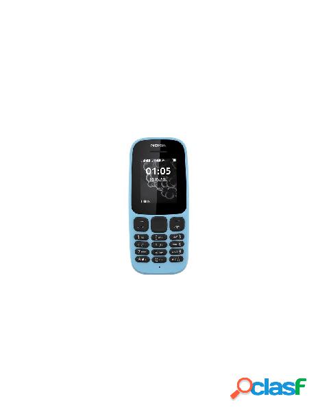 Nokia - cellulare nokia 105 dual sim 2019 blue