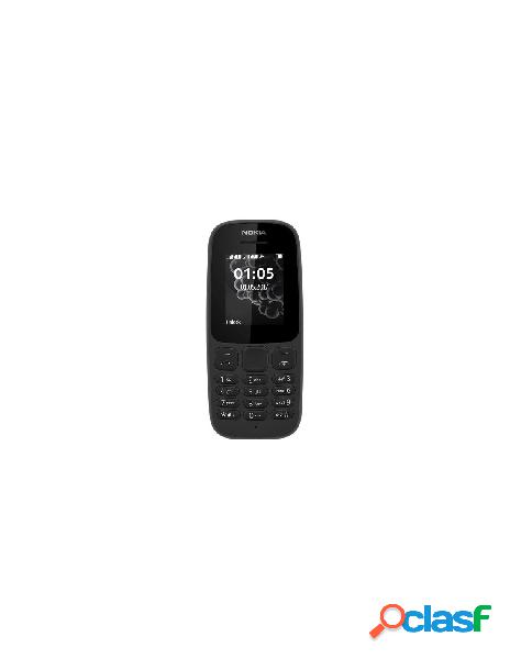 Nokia - cellulare nokia 105 dual sim 2019 nero