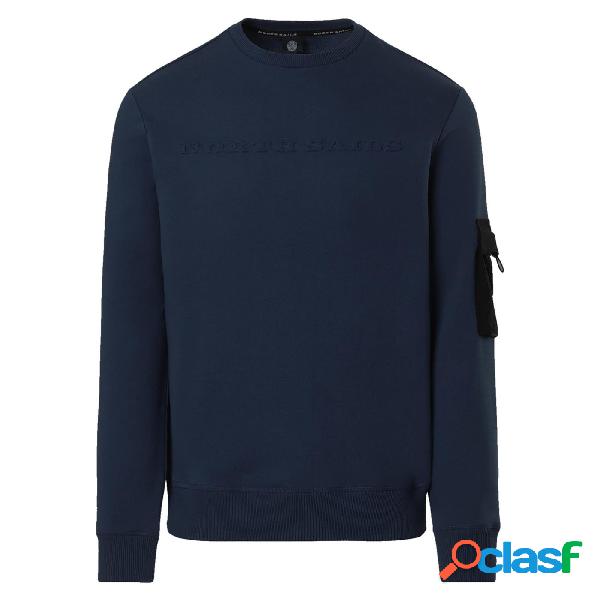 North sails crew sweatshirt pocket