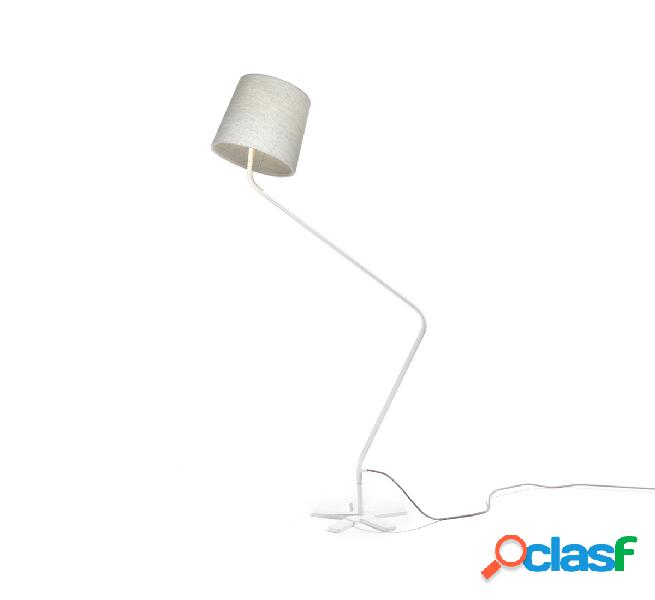 Northern Lighting Groggy Lampada da Terra - Base Bianca