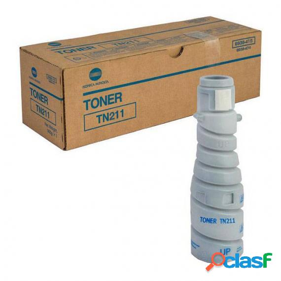 ORIGINALE KONICA TN211 NERO PER Konica Minolta Bizhub 200
