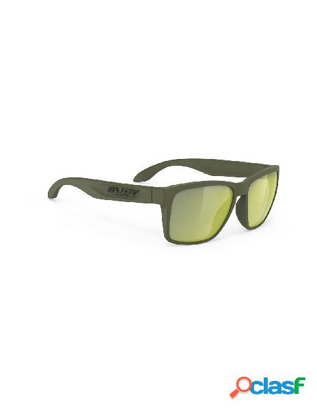 Occhiali RUDY PROJECT SPINHAWK Olive Matte Laser Green